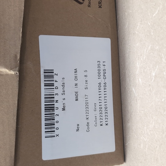 CAMEL CROWN Hiking Sandals for Men Grey 8.5 - Picture 4 of 5